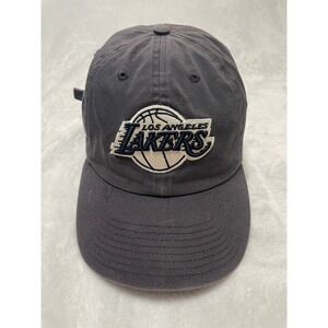 47 Brand Los Angeles Lakers Baseball Cap Gray OSFA Adjustable Strap